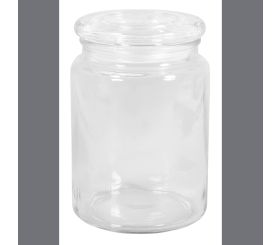 Vorratsglas mit Glasdeckel, 10cm ø