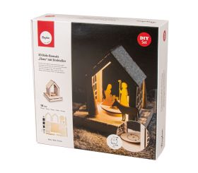 Holz 3D-Bausatz Haus, FSC Mix Credit