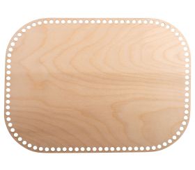 Holz Häkelboden Tablett, FSC Mix Credit