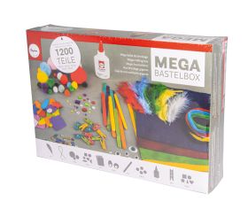 Mega-Bastelbox 1.200 Teile