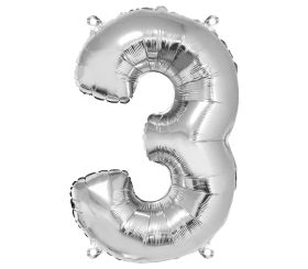Foil balloon number 3