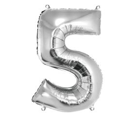 Foil balloon number 5