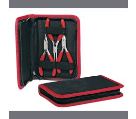 Pliers set in a case