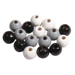 Holz Perlen Mischung FSC 100%, 6mm ø