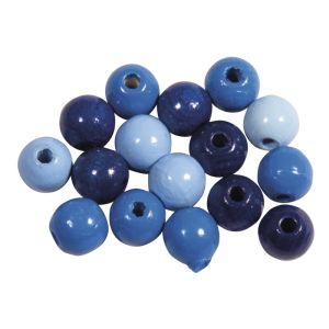 Assort. Perles en bois FSC 100%, 8mm ø