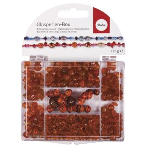 Glass beads box