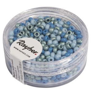 Rocailles, perlmutt, 2,6mm ø