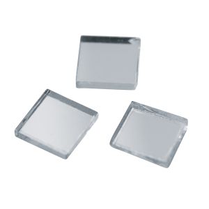 Glasmosaik & Bastelmosaik - Spiegelmosaik 10 - Silber - selbstklebend