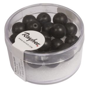 Silk-Bead Glas bead, 8mm ø