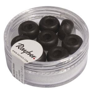 Silk-Bead Glas Großlochperle, 11mm ø