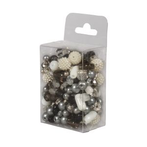 Glasperlenmix mit Effektperlen