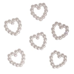 Coeur acrylique en perles