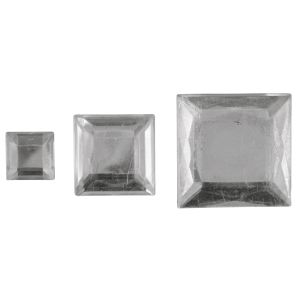 Acrylic - rhinestone squares