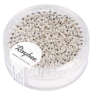 Perles en plastique, 2,5 mm ø