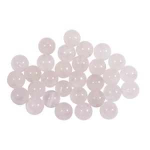 Halbedelsteinperlen Rosenquarz