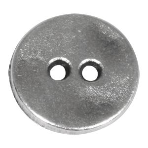 Metal deco element: button, 1.4 cm ø