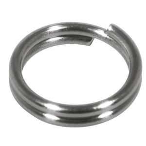 Stainless steel split ring, 8mm ø