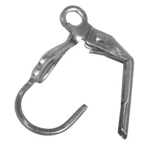 Stainless steel ear hook w. catch