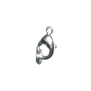 Carabiner clasp w. ring