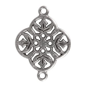 Metall-Zierelement Ornament Blume