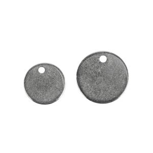 Set of metal pendants Discs