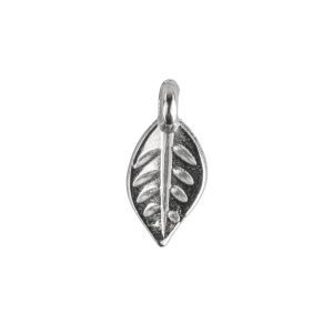 Mini metal pendant Leaf