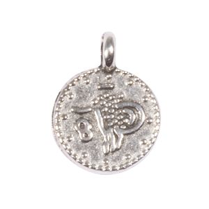Mini-pendentif en métal Monnaie, 7,3mm ø