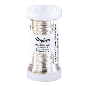 Fil en cuivre argenté