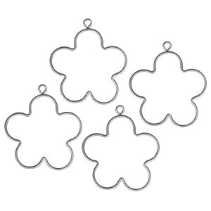 Fleur en fil de fer, 5,5cm ø