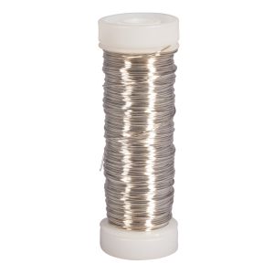 Silver wire with core of copper,0,30mmø