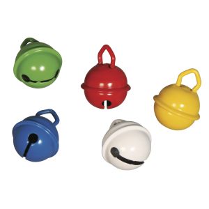 Decorative-Metal bells  colourful 19mm ø