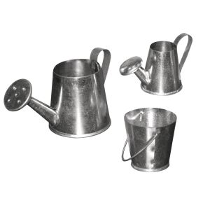 Metal set of pots