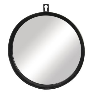 Metal mirror, 18cm ø