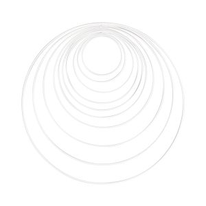 Metallringe sortiert