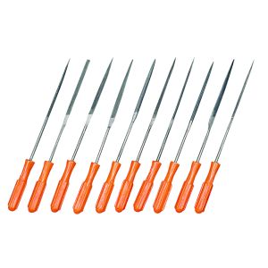 File set with plastic grip, fine