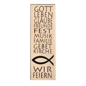 H.- Stempel  Christliche Einladung