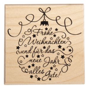 Stempel  Frohe Weihnachten