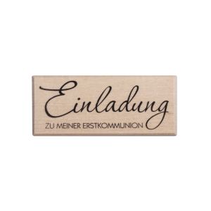 Stempel  Einladung Erstkommunion