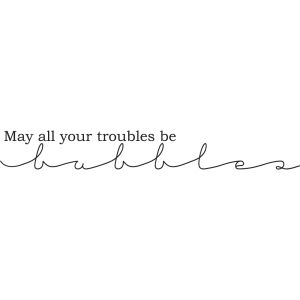 Stempel  May all your troubles...