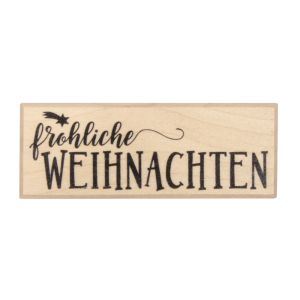 Stempel  fröhliche Weihnachten