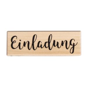 Stempel  Einladung