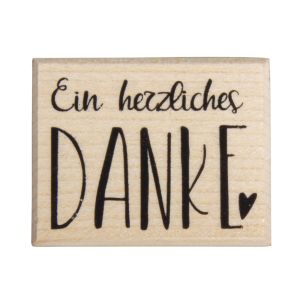 Stempel  Ein herzliches Danke