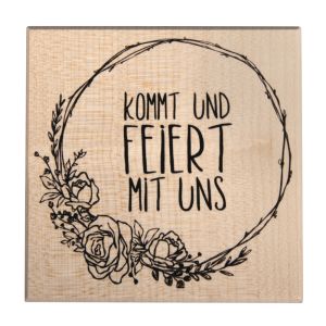 Stempel  kommt und feiert mit uns