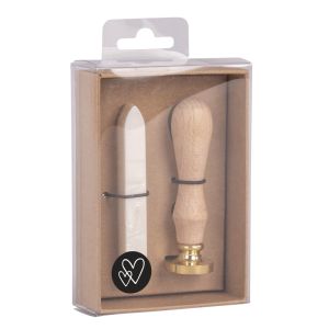 Kit Cachet Coeurs, 2,5cm ø