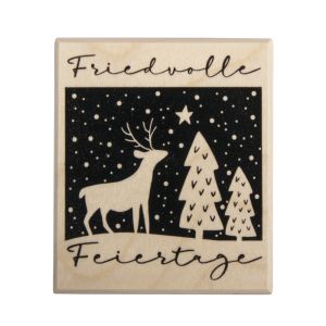 Stempel Friedvolle Feiertage