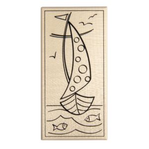 Stempel  Mit Jesus in einem Boot