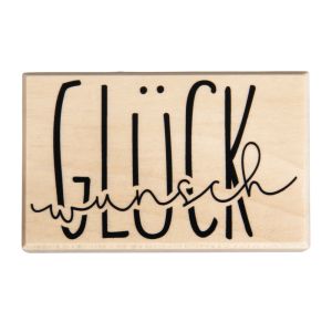 Stempel  Glückwunsch