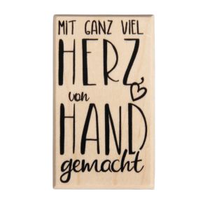 Stempel  Herz und Hand