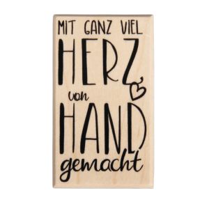 Stamp Herz und Hand