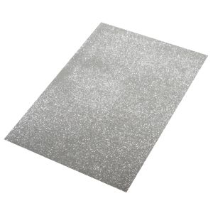 Sponge rubber sheet glitter